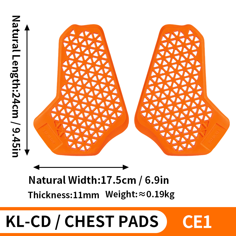 Motorcycle Gear Jacket - CE1 Motorcycle Jacket Insert Protectors Moto