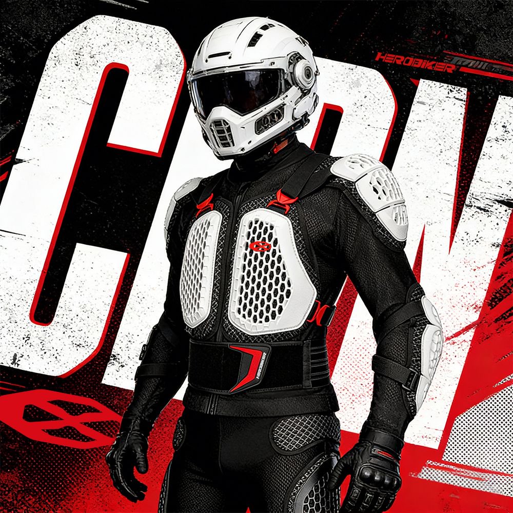 Motorcycle Jacket Men's Biker  - Motorcycle Gear Jacket บทวิจารณ์และราคา