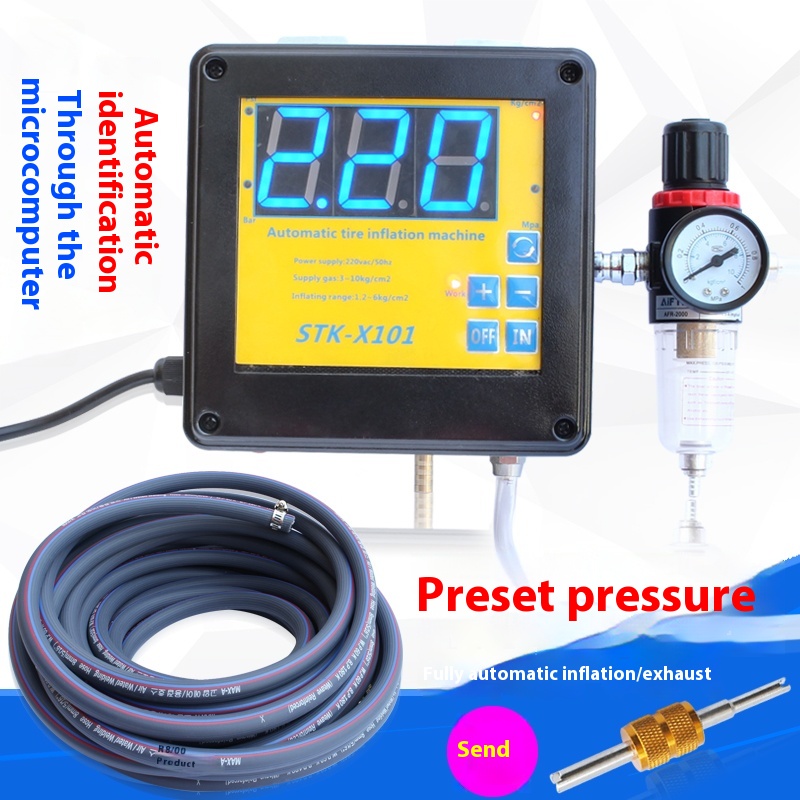 Fully Automatic Car Tire Infla - Tyre Pressure Gauge บทวิจารณ์และราคา