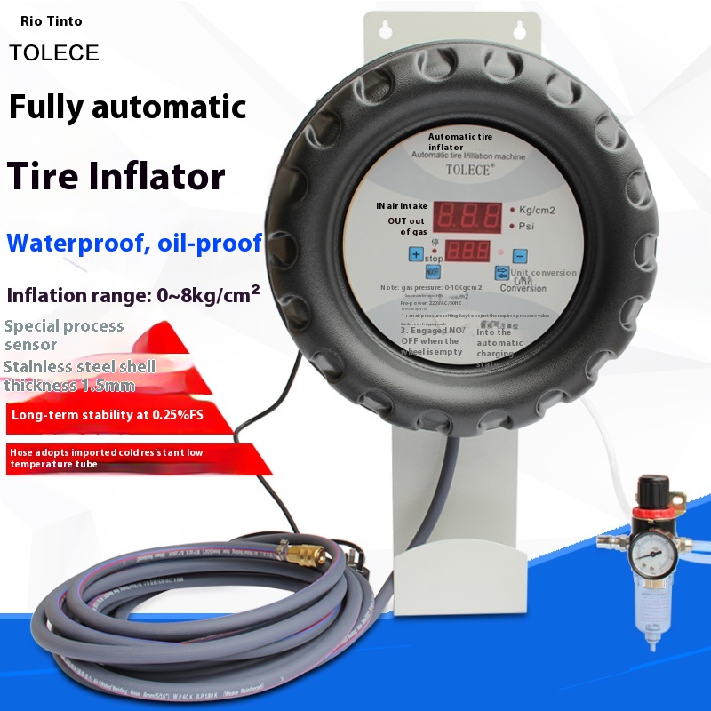 Fully Automatic Car Tire Infla - Tyre Pressure Gauge บทวิจารณ์และราคา