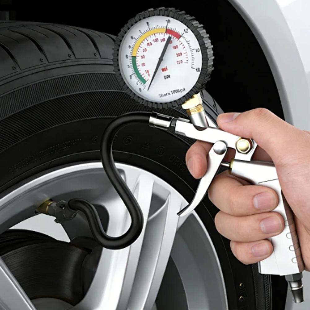 Multifunctional 0-16Bar/0-220P - Tyre Pressure Gauge บทวิจารณ์และราคา
