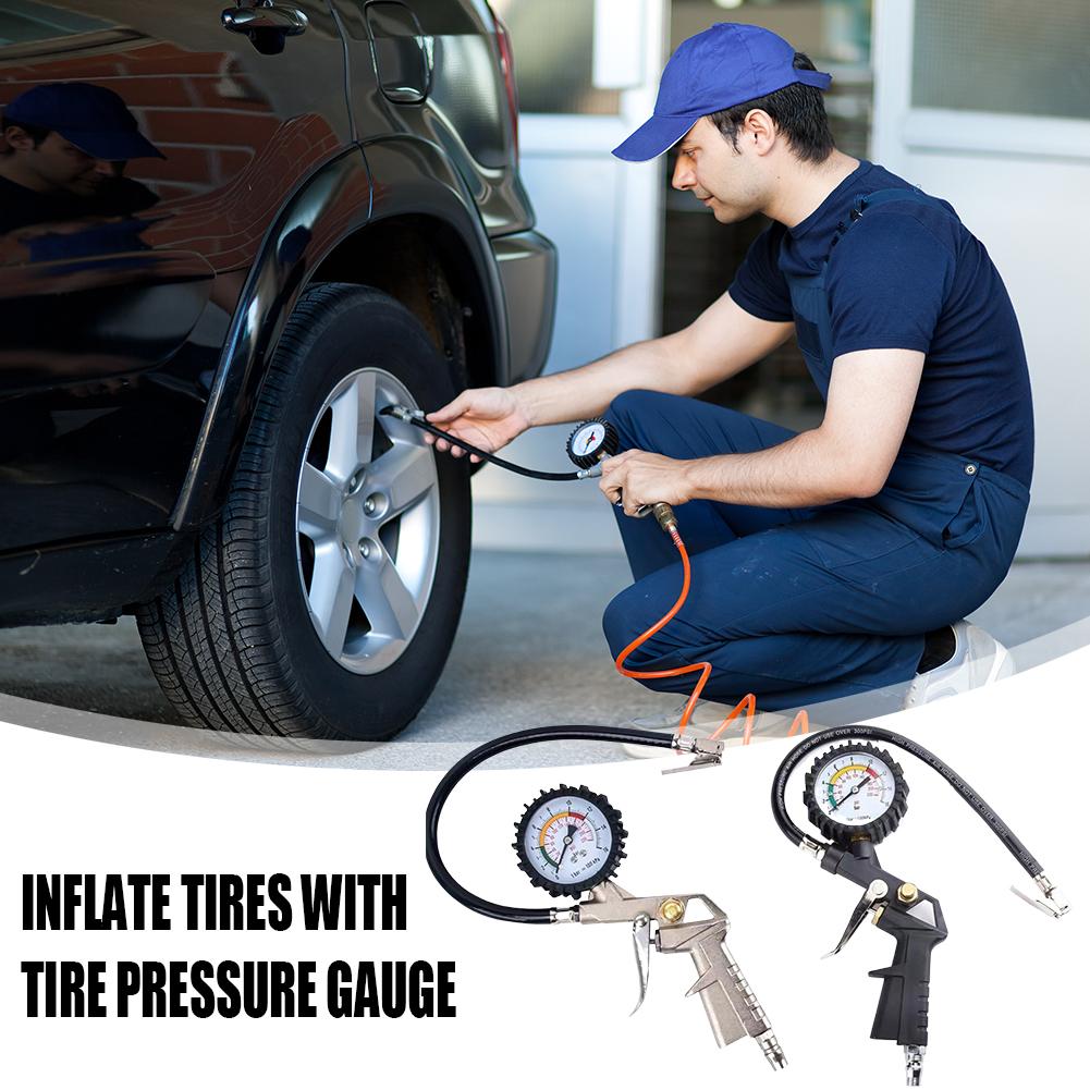 Multifunctional 0-16Bar/0-220P - Tyre Pressure Gauge บทวิจารณ์และราคา