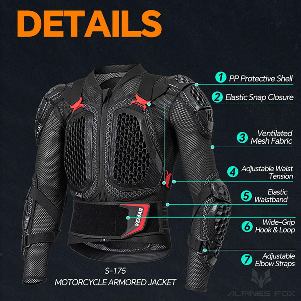 VEMAR 2025 Men New Motorcycle  - Motorcycle Gear Jacket บทวิจารณ์และราคา