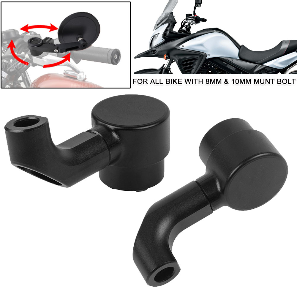 Motorcycle Mirror Riser Extens - Mirror Extender Bar บทวิจารณ์และราคา