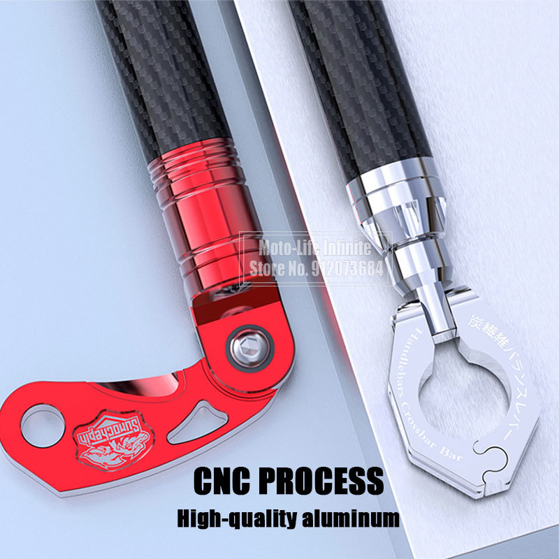 Universal Motorcycle Carbon Fi - Mirror Extender Bar บทวิจารณ์และราคา