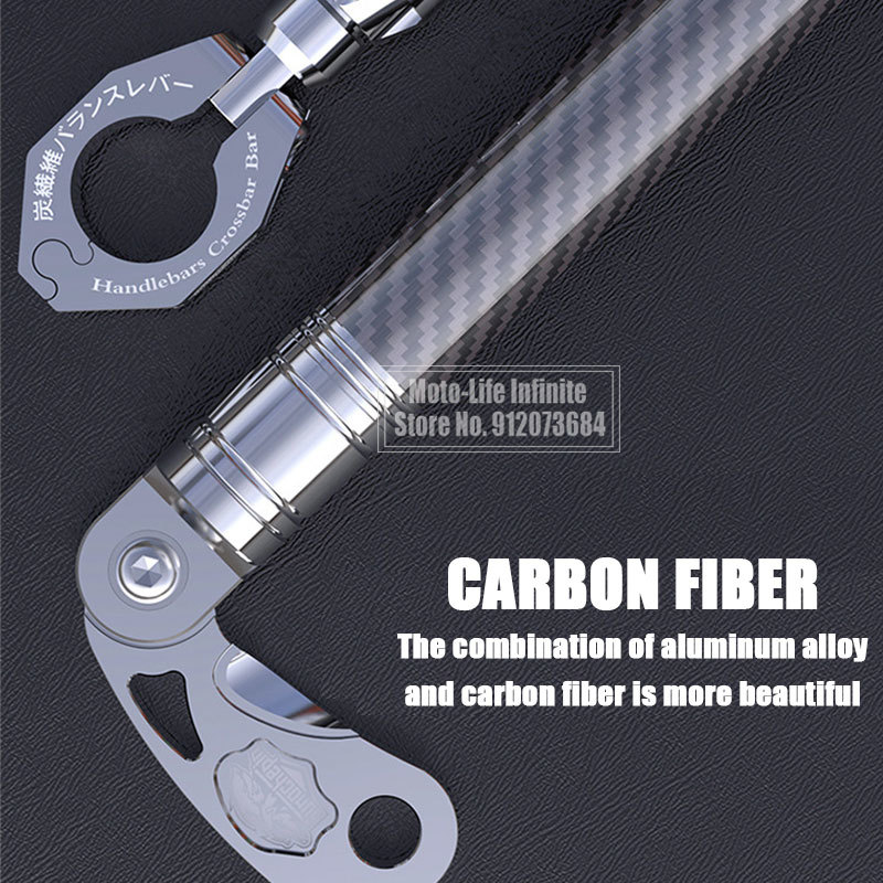 Universal Motorcycle Carbon Fi - Mirror Extender Bar บทวิจารณ์และราคา