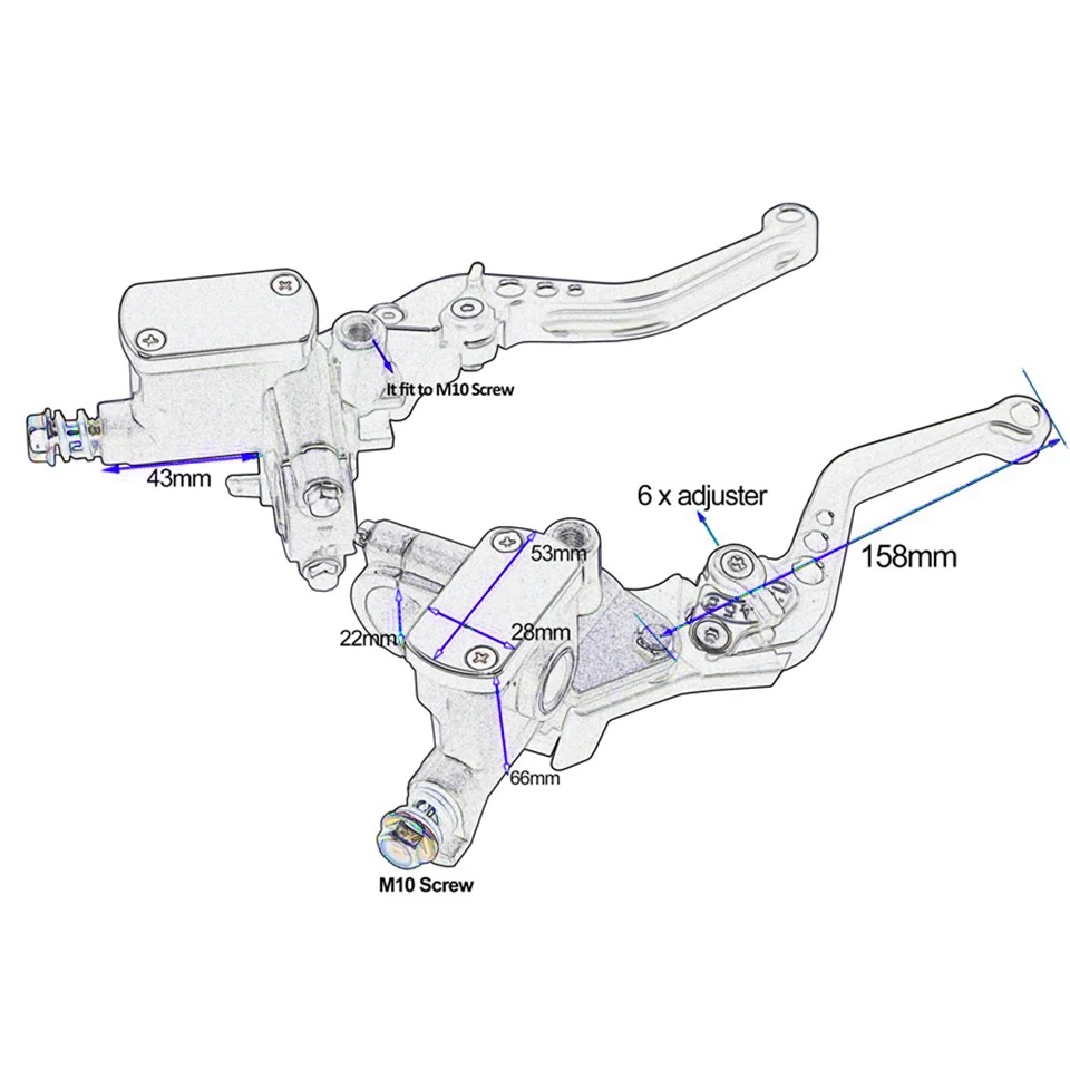 22mm 7/8 Motorcycle Handlebar  - Motorcycle Gear And Accessories บทวิจารณ์และราคา
