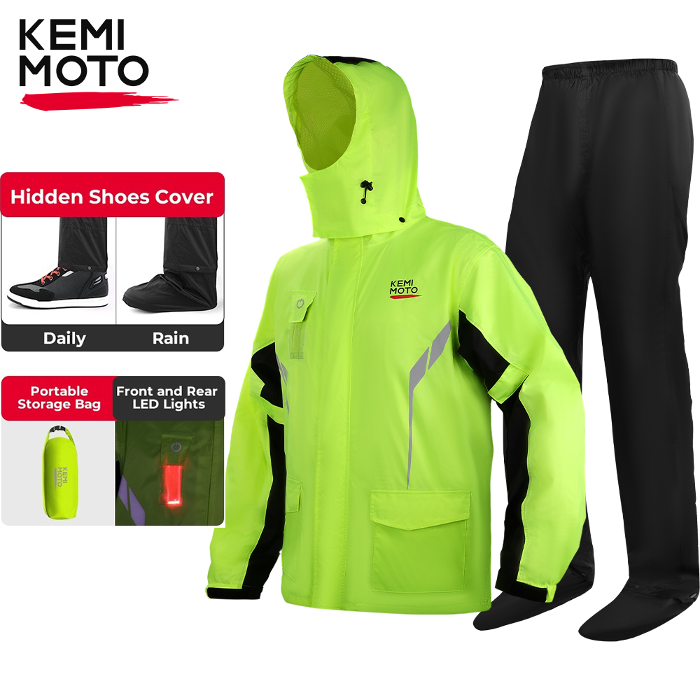 KEMIMOTO Unisex Waterproof Rai - Motorcycle Gear Jacket บทวิจารณ์และราคา