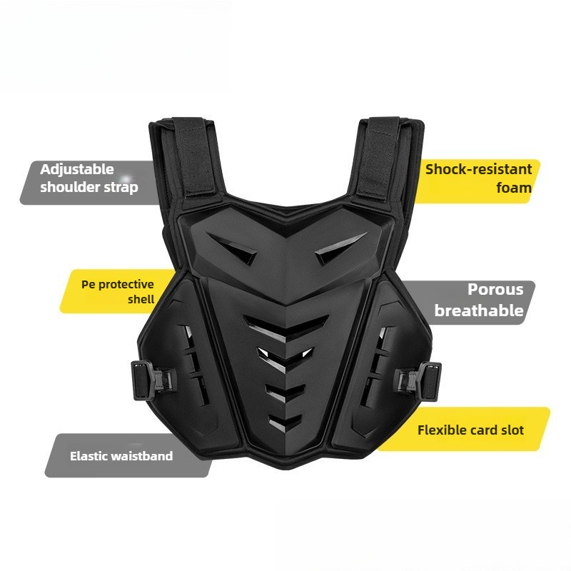 Motocross Moto Vest Back Chest - Motorcycle Gear Jacket บทวิจารณ์และราคา