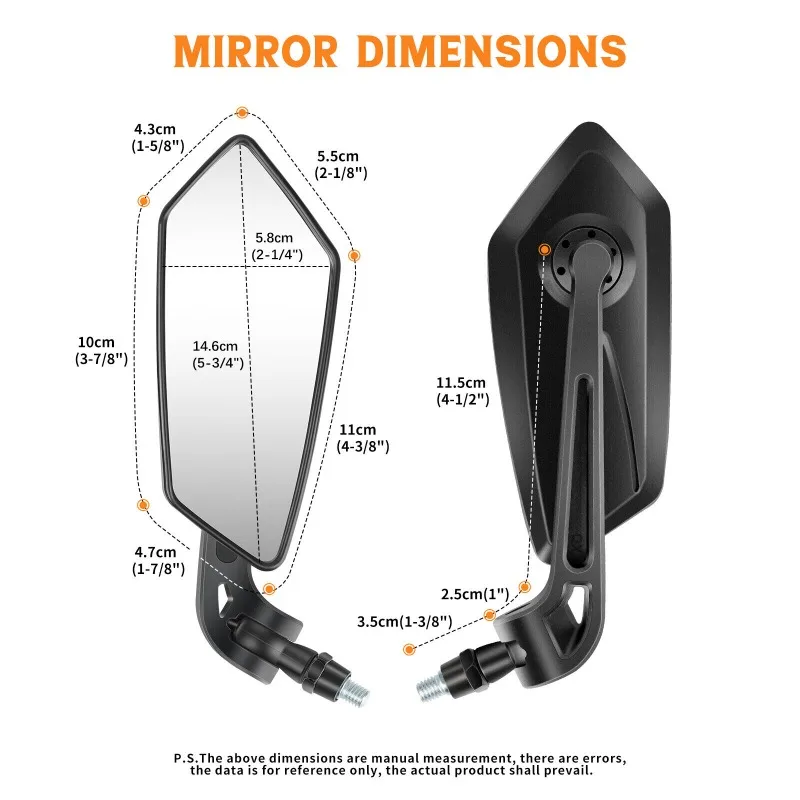 Motorcycle Adjustable Handleba - Mirror Extender Bar บทวิจารณ์และราคา