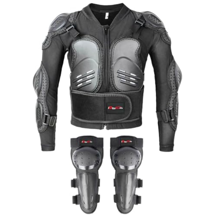Motorcycle Jacket Armor Suit-D - Motorcycle Gear Jacket บทวิจารณ์และราคา