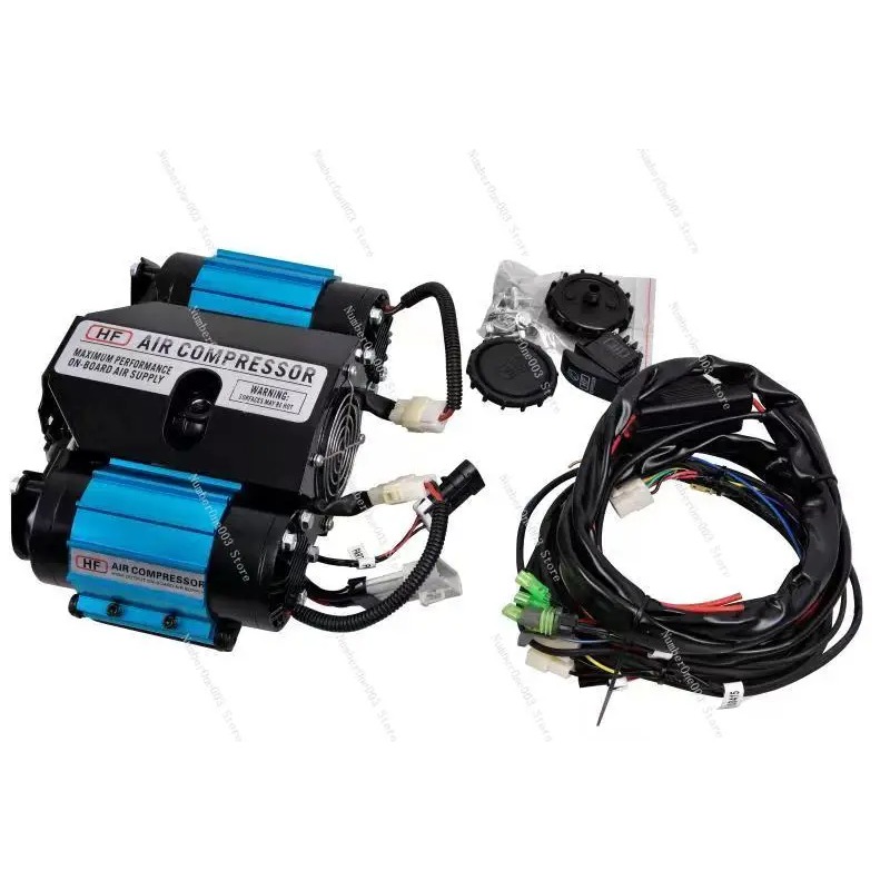 Double Cylinder Air Pump HF Pu - Tyre Pressure Gauge บทวิจารณ์และราคา